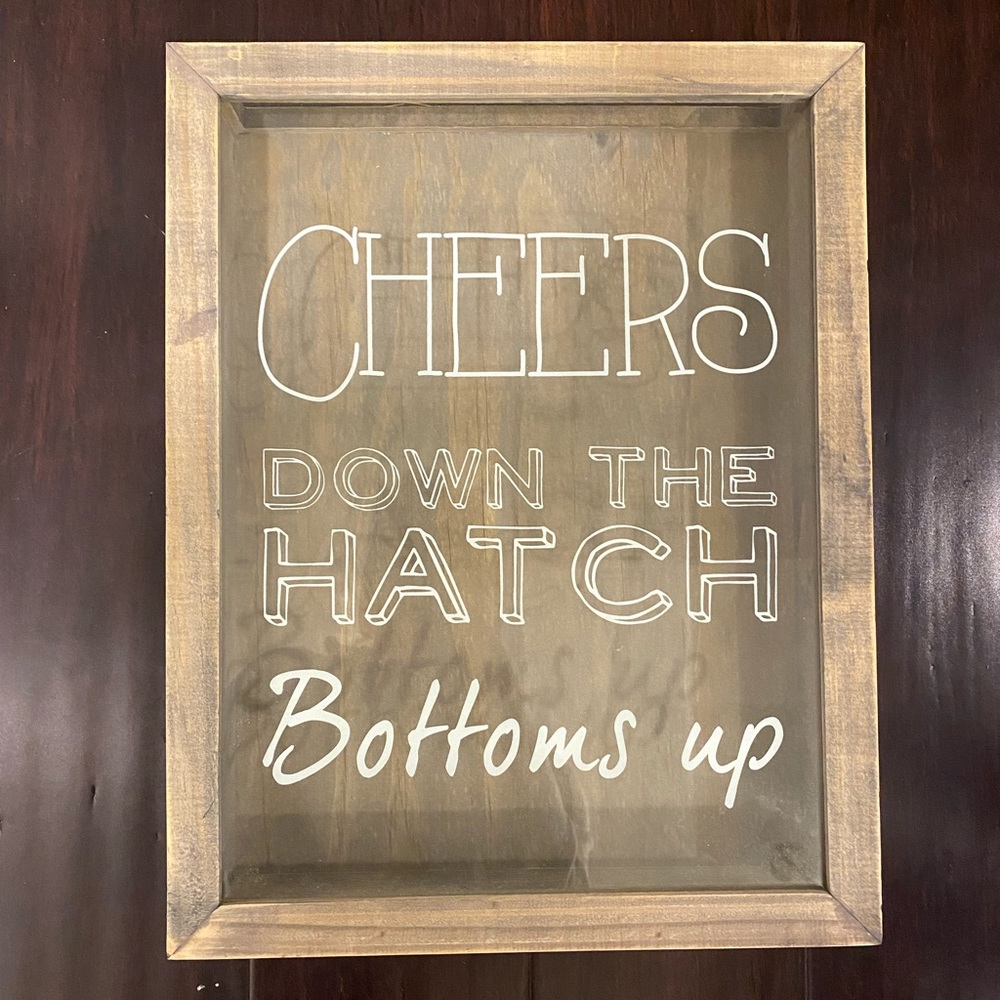 Cheers Wine Cork Holder